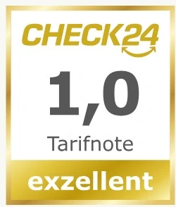 Testsiegel: CHECK24 Tarifnote 1,0 „exzellent“ für Cleos Welt Katzen-OP-Schutz (Rundum Plus inkl. SOS-Schutz)